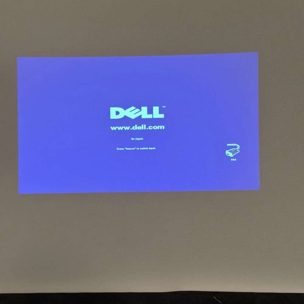 Dell M410HD DLP Projector 2000 Lumens WXGA 1280x800 HDMI Portable Tested